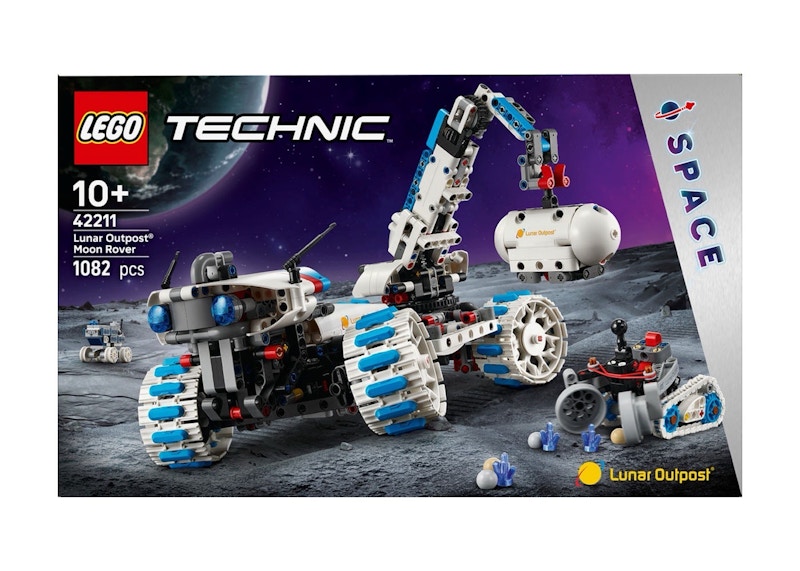 LEGO Technic Lunar Outpost Moon Rover Space Vehicle Set 42211