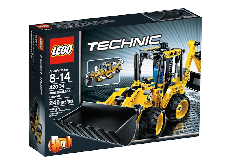 LEGO Technic Mini Backhoe Loader Set 42004 US