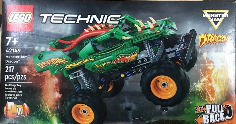 LEGO Technic Monster Jam Dragon Set 42149