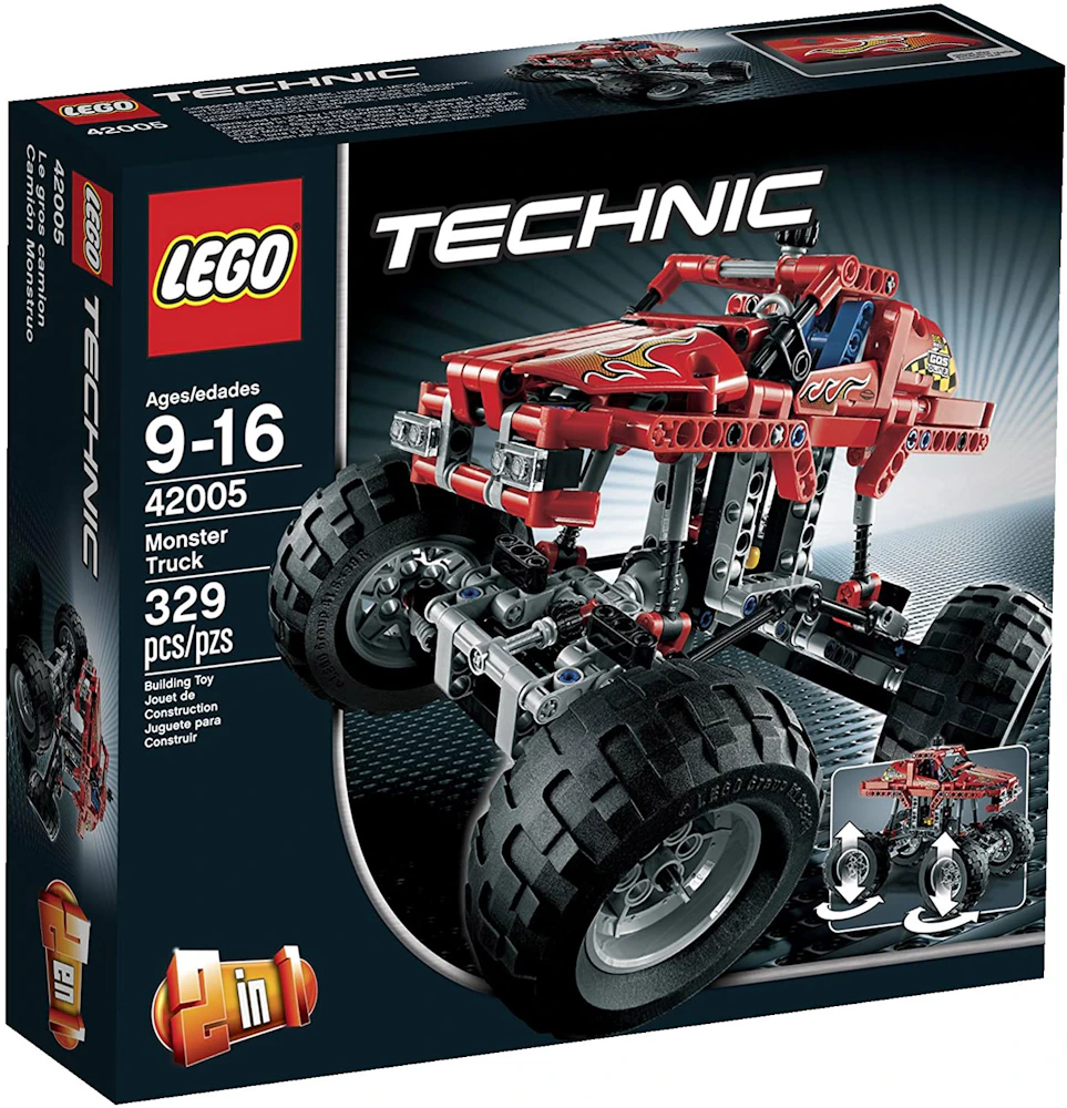 dome Mediate Sved LEGO Technic Monster Truck Set 42005 - US