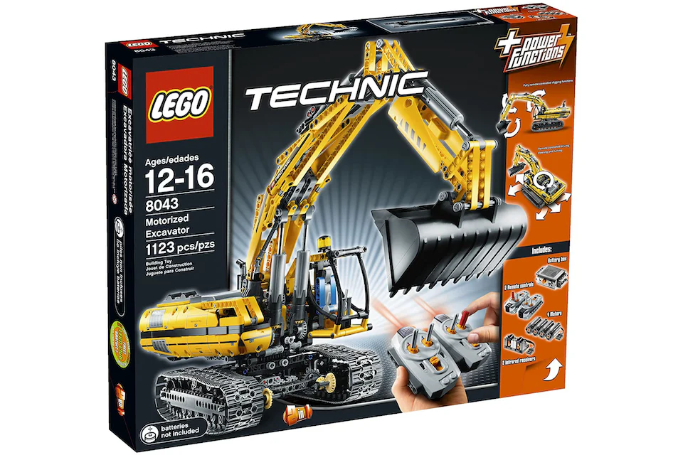 LEGO Technic Motorized Excavator Set 8043
