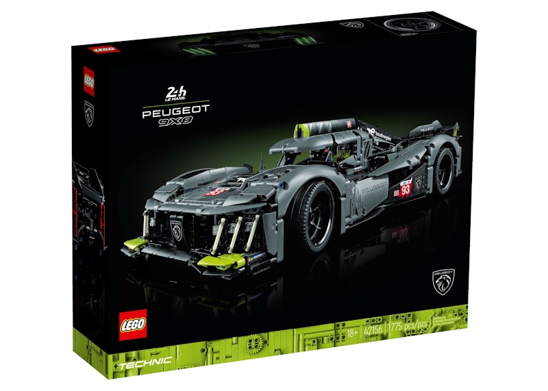 LEGO Technic PEUGEOT 9x8 24H Le Mans Hybrid Hypercar Set