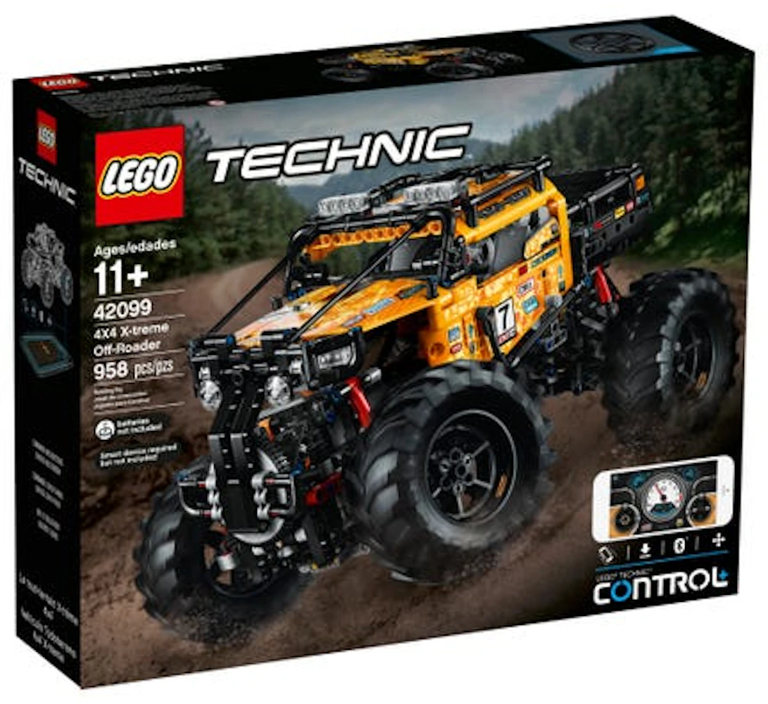 generation Kabelbane prototype LEGO Technic Powered Up 4x4 X-treme Off-Roader Set 42099 - JP