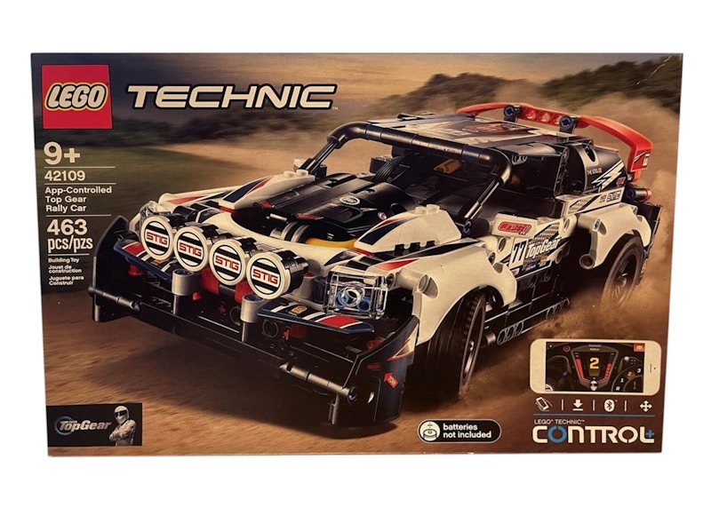 LEGO Technic Powered Up App-Controlled Top Gear Rally Car Set 42109