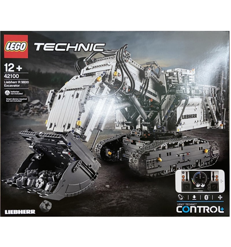 LEGO Technic Powered Up Liebherr R 9800 Excavator Set 42100 IT