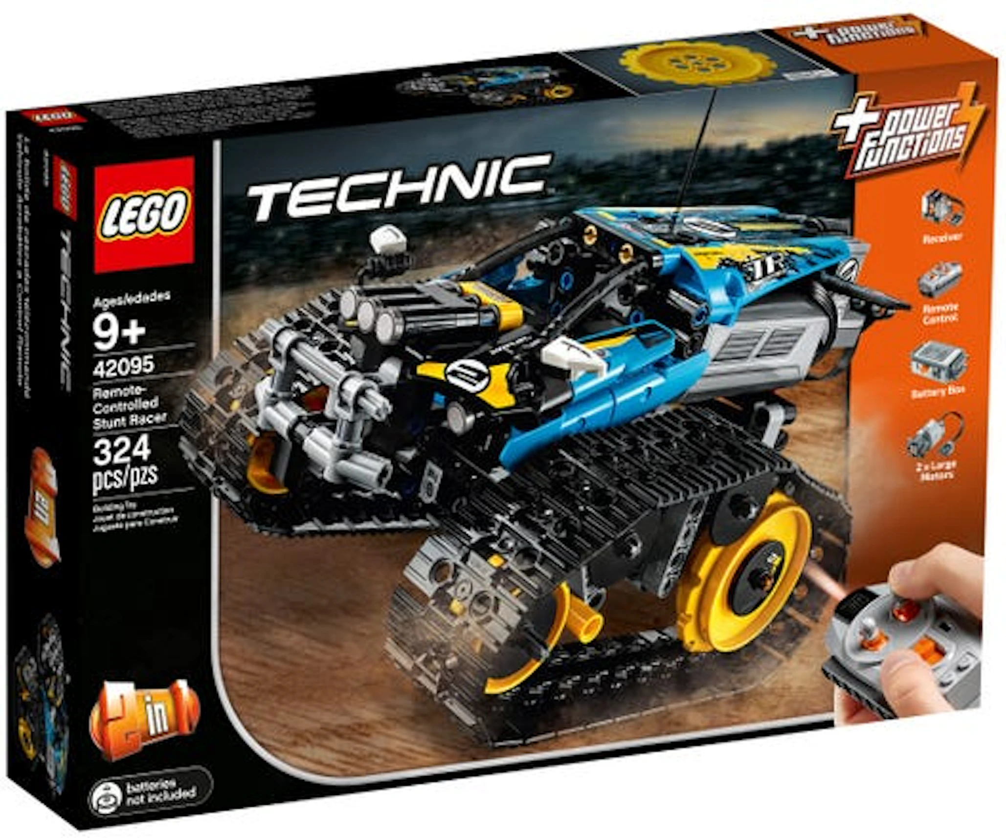 Weekendtas Gecomprimeerd Jong LEGO Technic Remote-Controlled Stunt Racer Set 42095 - US