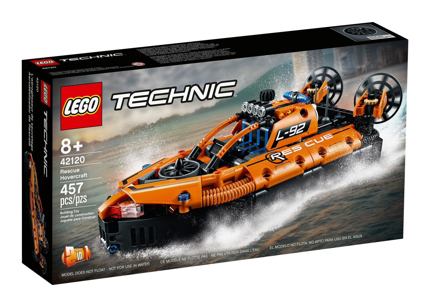 LEGO Technic Rescue Hovercraft Set 42120 - US