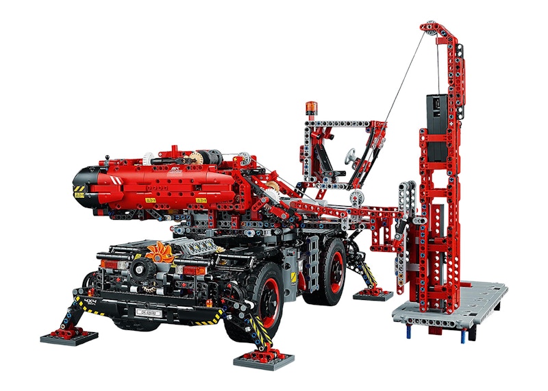 Lego technic rough terrain crane online review