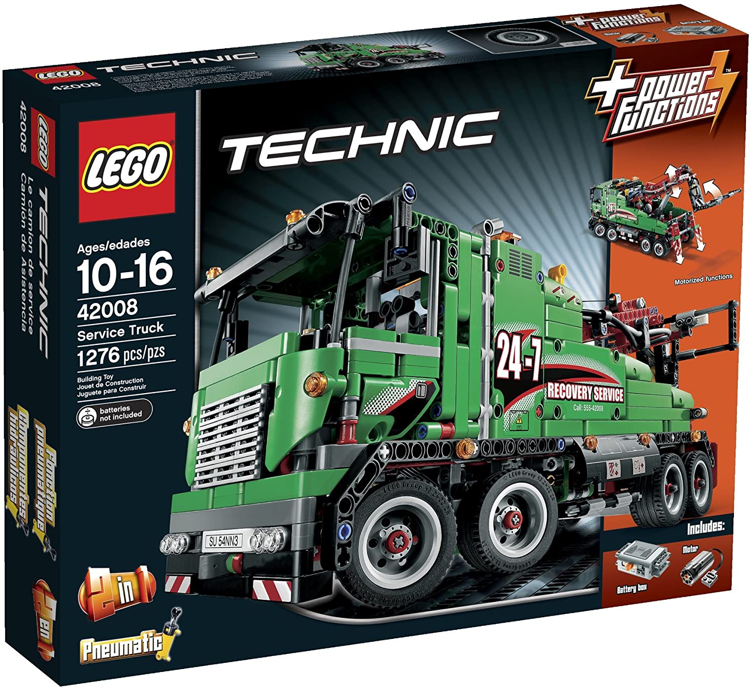 LEGO Technic 4x4 Mercedes-Benz Zetros Trial Truck Set 42129 - SS21 