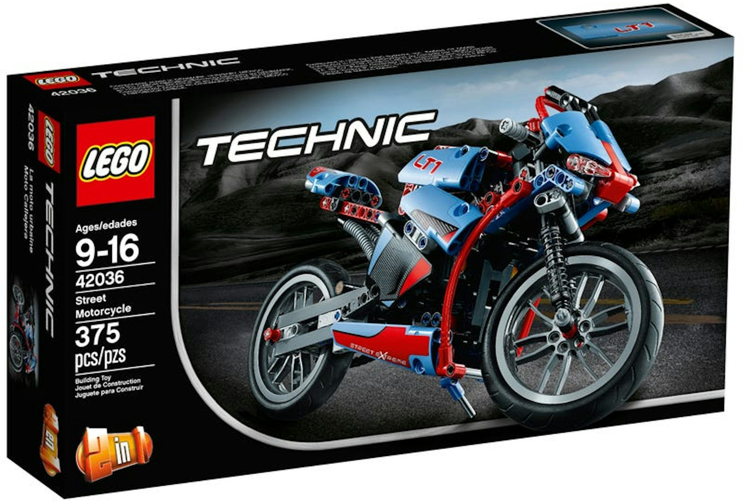 LEGO Technic Street Motorcycle Set 42036 - US