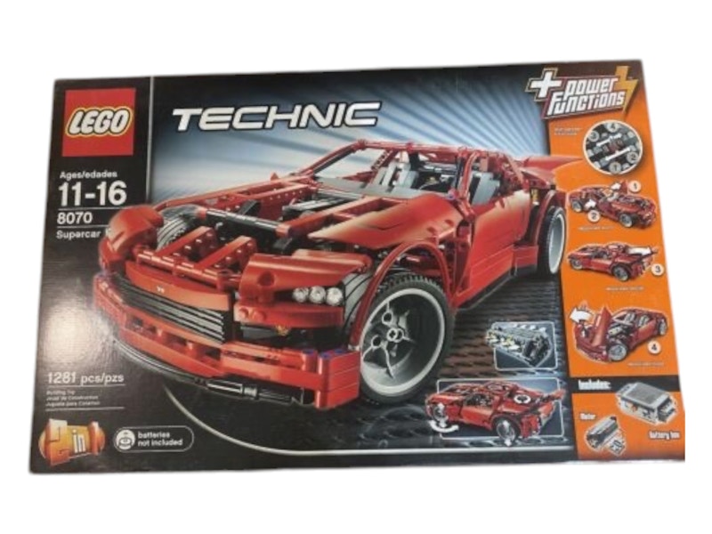 LEGO Technic Set di auto supercar 8070