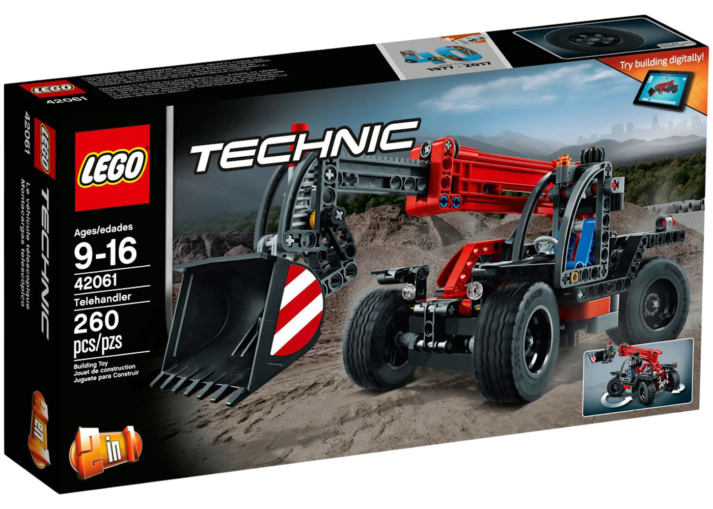 LEGO Technic Telehandler Set 42061 - US