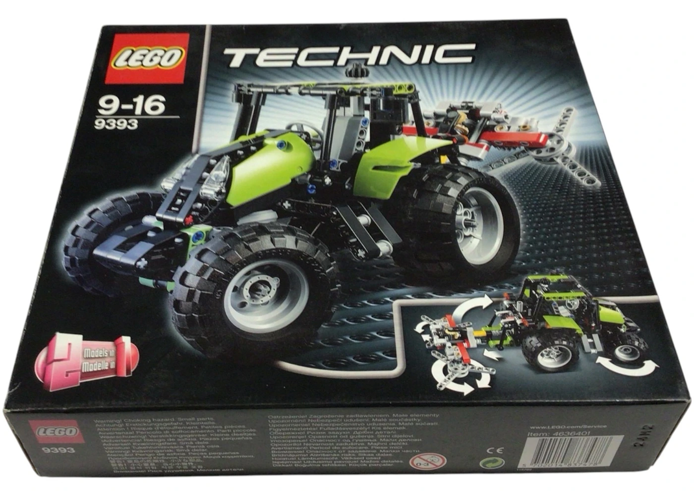 LEGO Technic Tractor Set 9393 US