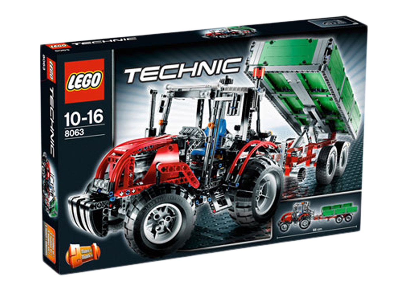 LEGO Technic Tractor with Trailer Set 8063