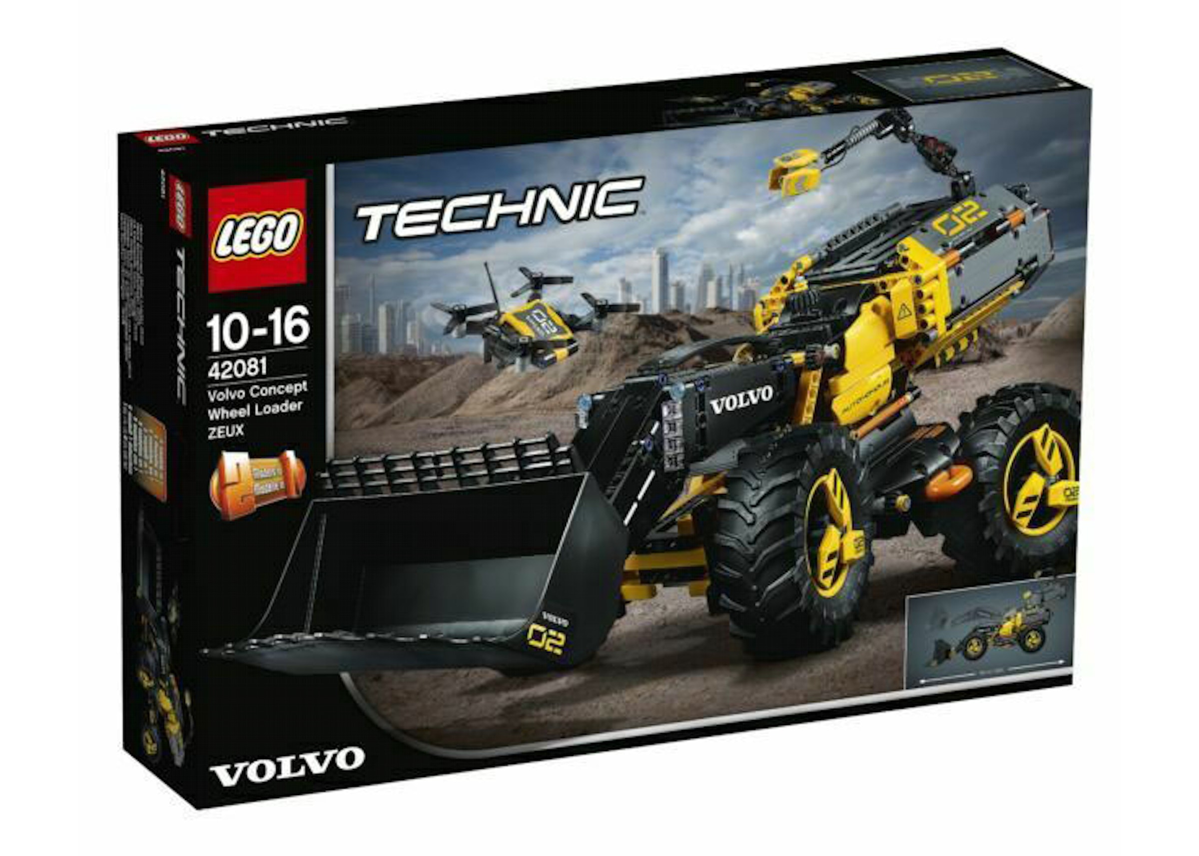 LEGO Technic Volvo Concept Wheel ZEUX Set 42081 - US