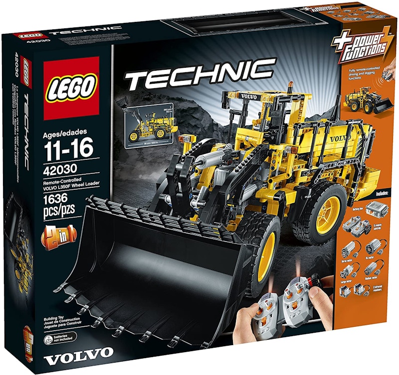 LEGO Technic Mini Backhoe Loader Set 42004 US