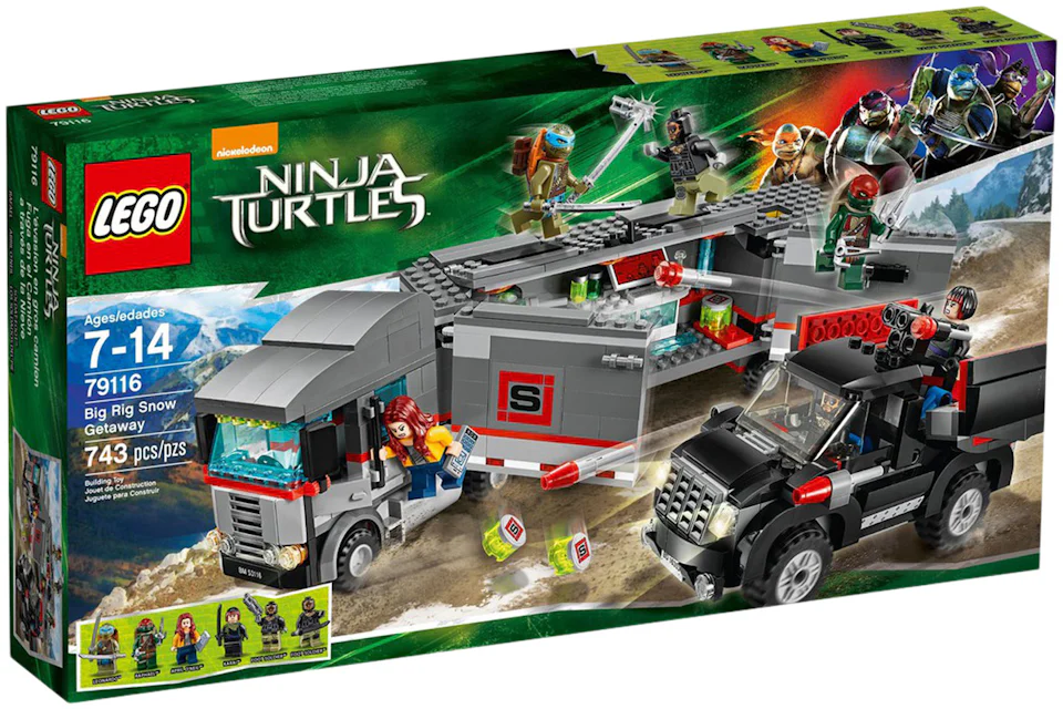 LEGO Teenage Mutant Ninja Turtles Big Rig Snow Getaway Set 79116