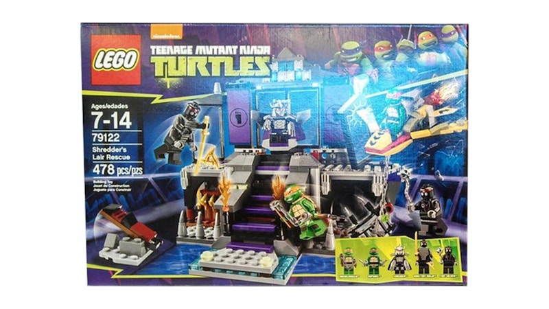 LEGO Teenage Mutant Ninja Turtles Shredder's Lair Rescue Set 79122