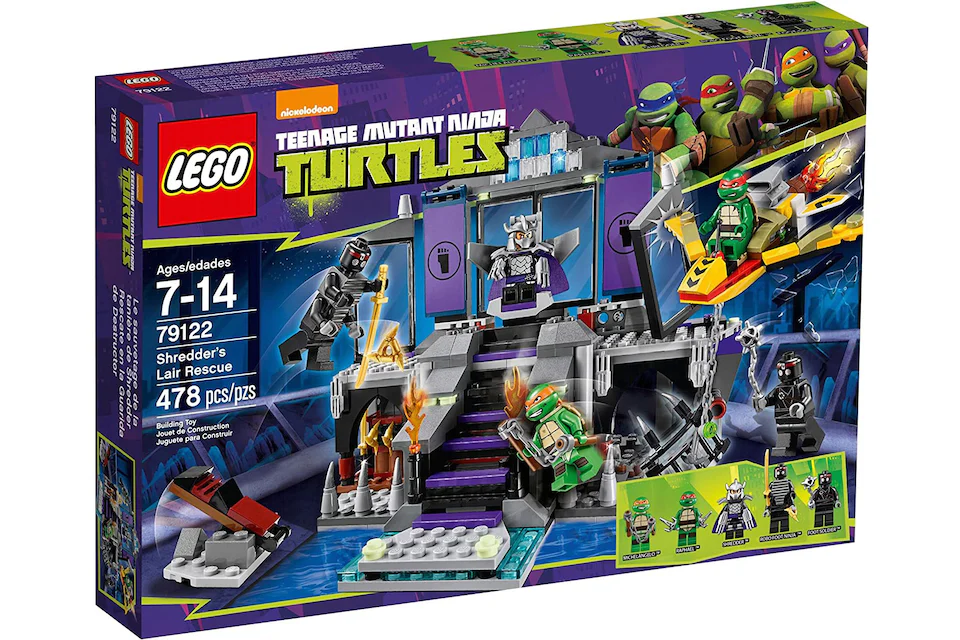 LEGO Teenage Mutant Ninja Turtles Shredder's Lair Rescue Set 79122