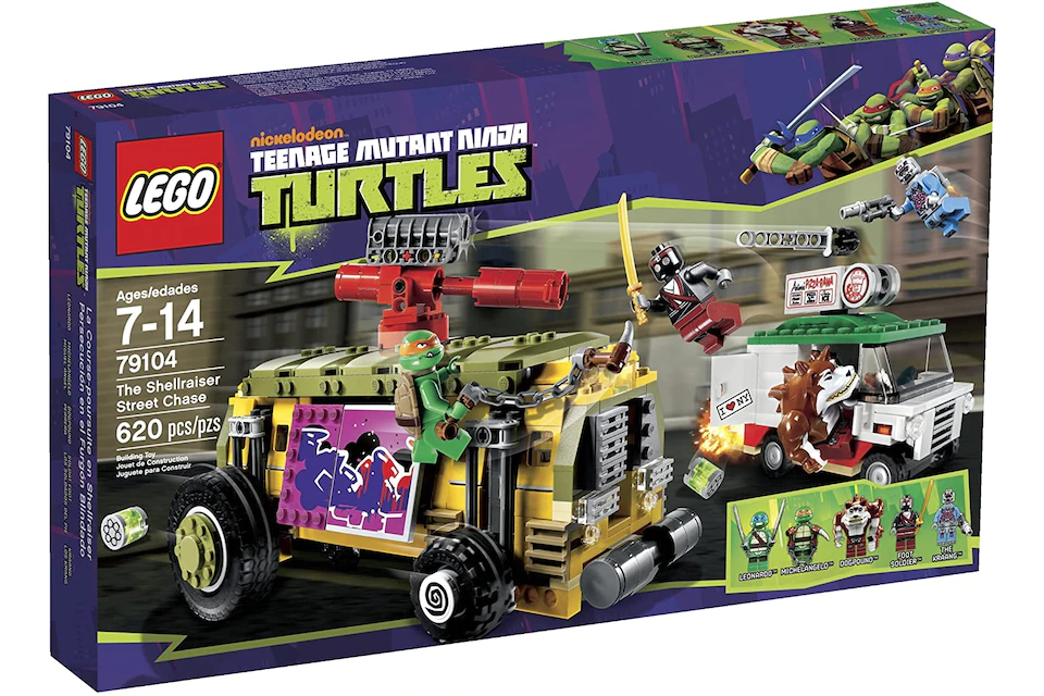 LEGO Teenage Mutant Ninja Turtles The Shellraiser Street Chase Set 79104