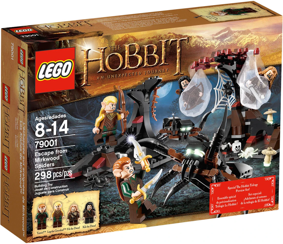 LEGO The Hobbit Escape from Mirkwood Spiders Set - US