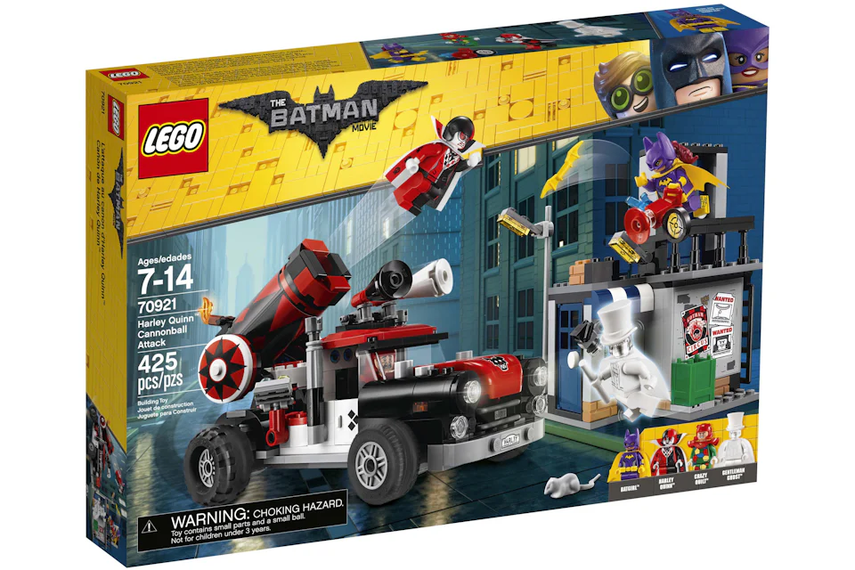LEGO The LEGO Batman Movie Harley Quinn Cannonball Attack Set 70921