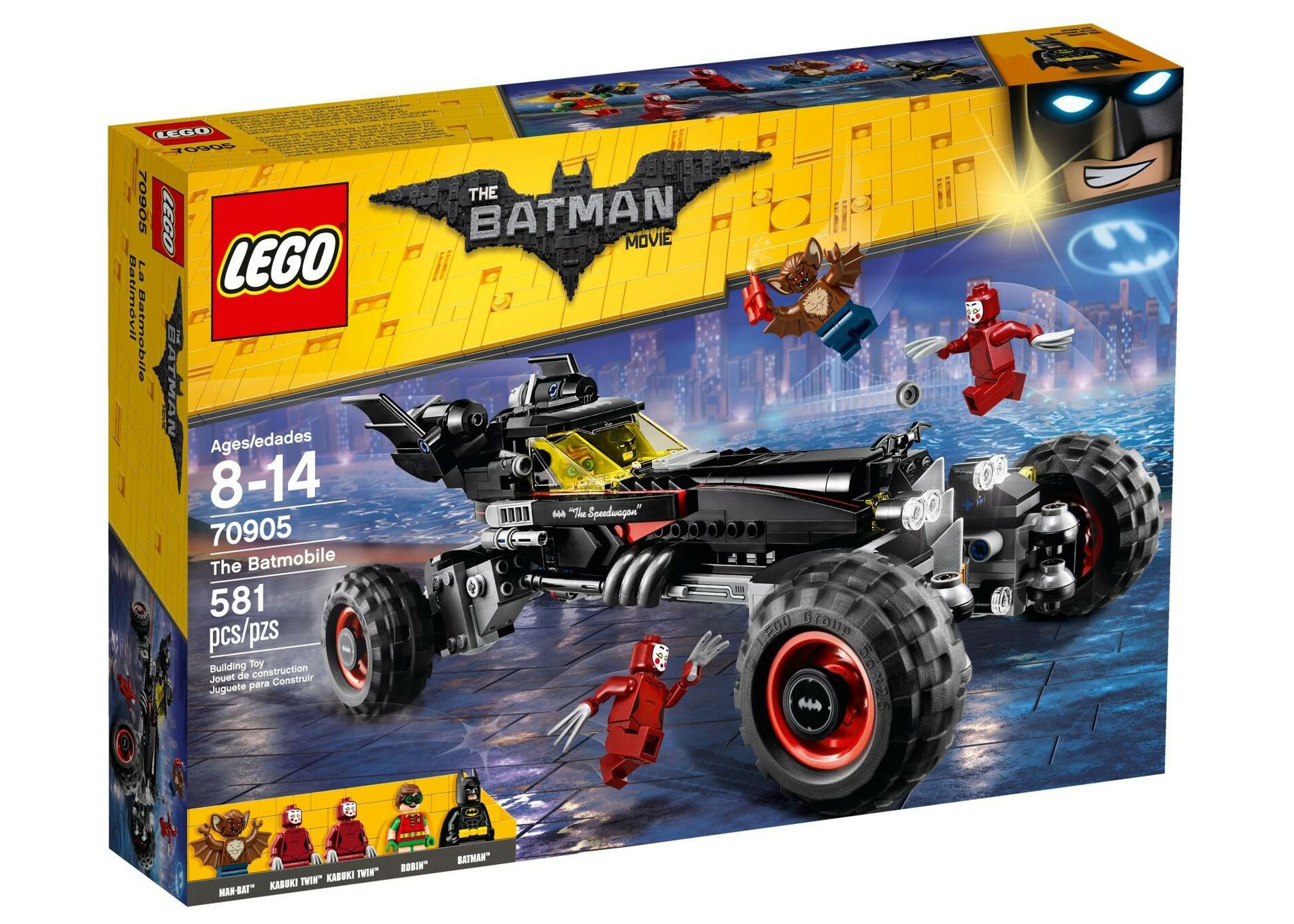 LEGO The LEGO Batman Movie Clayface Splat Attack Set 70904 - US