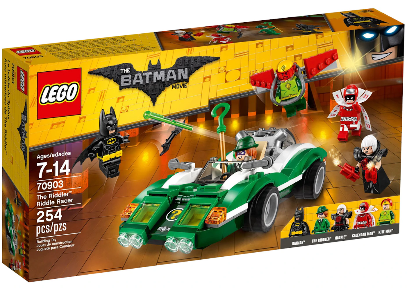 LEGO The LEGO Batman Movie The Riddler Riddle Racer Set 70903 - US