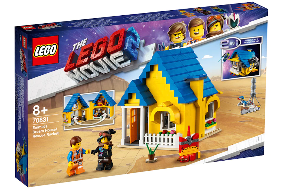 LEGO The LEGO Movie 2 Emmet's Dream House/Rescue Rocket! Set 70831