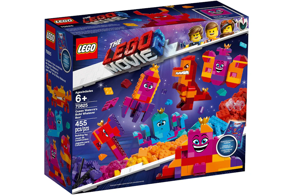 LEGO The LEGO Movie 2 Queen Watevra's Build Whatever Box! Set 70825