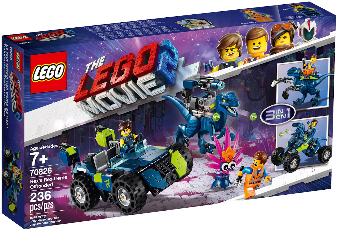 LEGO LEGO Movie Rex's Rex-treme Offroader! Set 70826 - US