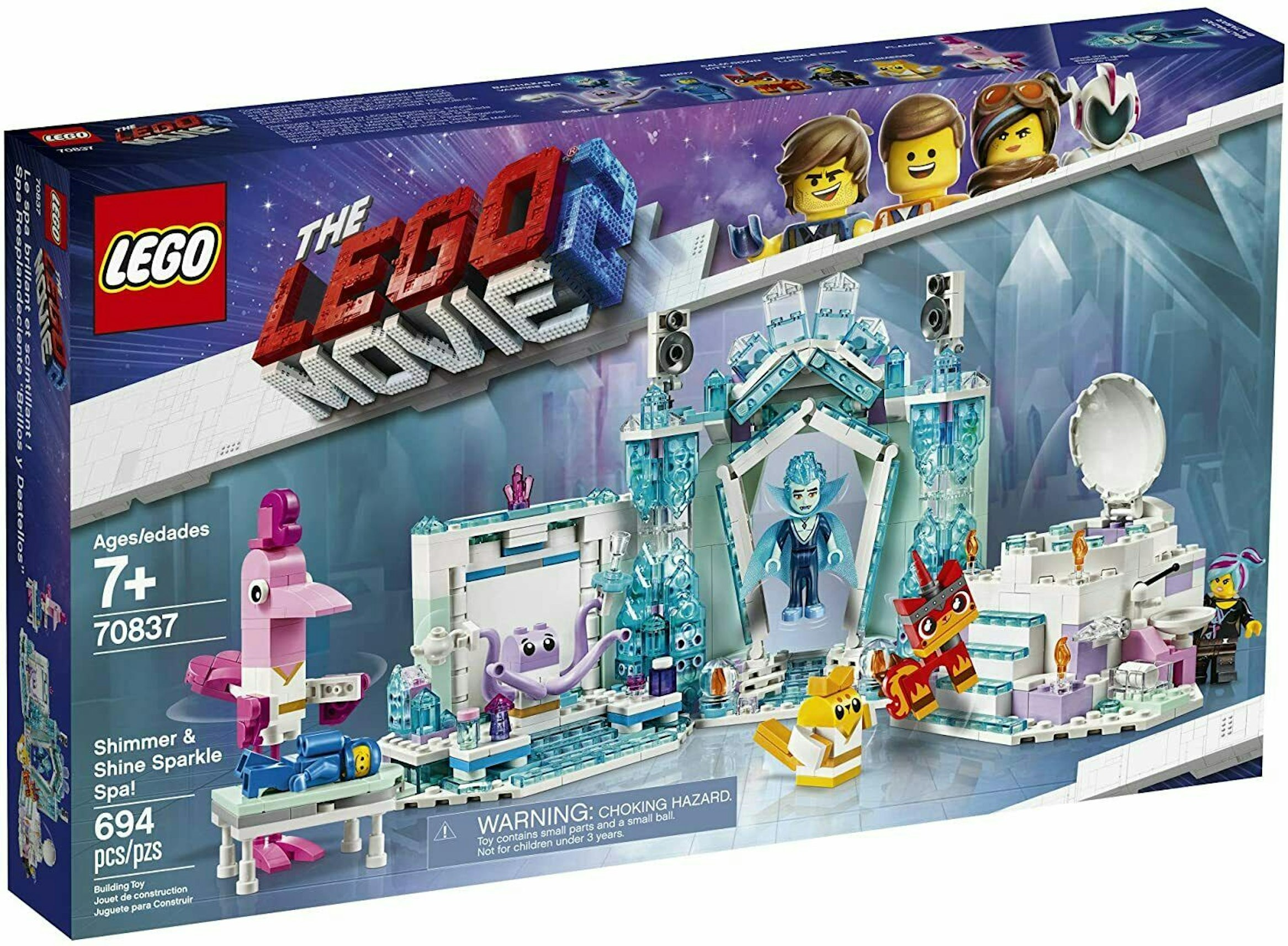 Trampe Rasende Sprællemand LEGO The LEGO Movie 2 Shimmer & Shine Sparkle Spa! Set 70837 - US