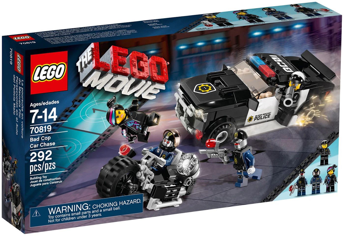 Indrømme Bunke af kalk LEGO The LEGO Movie Bad Cop Car Chase Set 70819 - US
