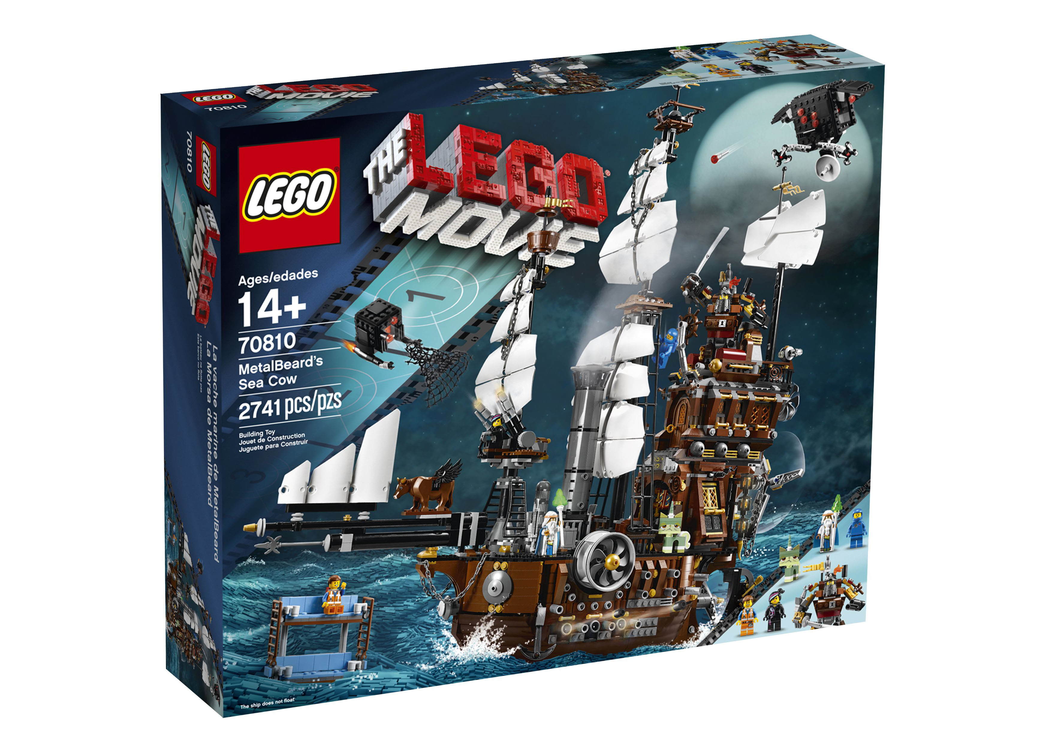 LEGO The LEGO Movie MetalBeard s Sea Cow Set 70810