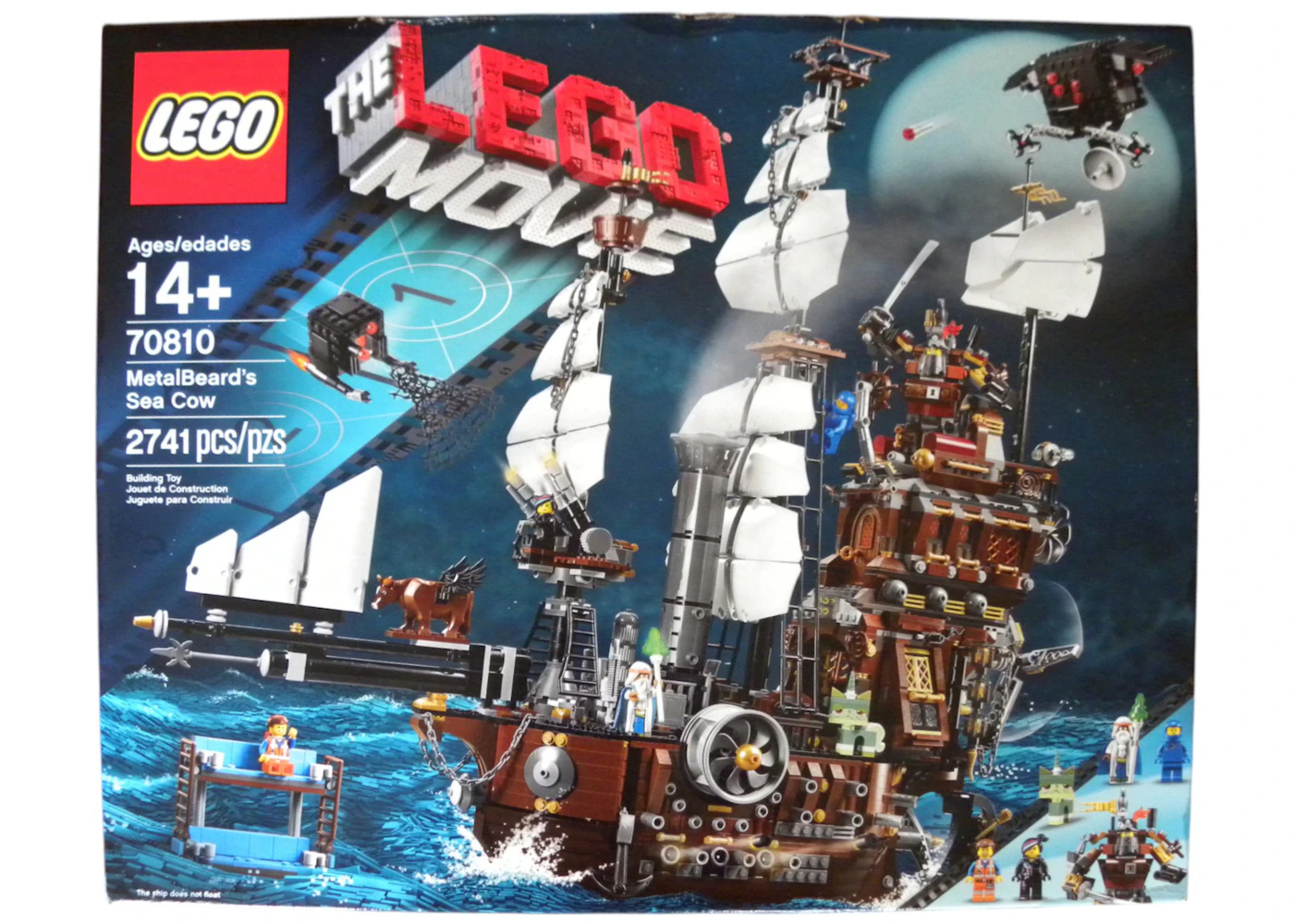 LEGO The LEGO Movie MetalBeard's Sea Cow Set 70810 US