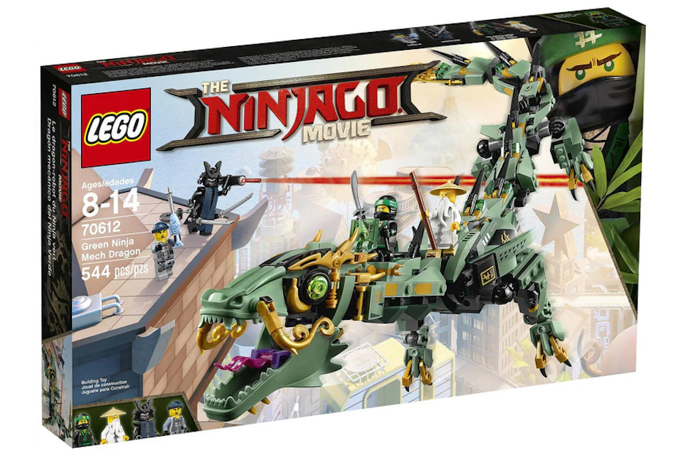LEGO The LEGO Ninjago Movie Green Ninja Mech Dragon Set 70612