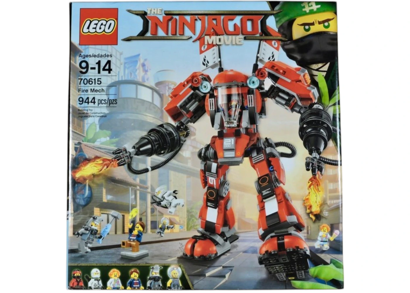 Kai's Fire Lego 70615 Review LEGO The LEGO Ninjago Movie Set