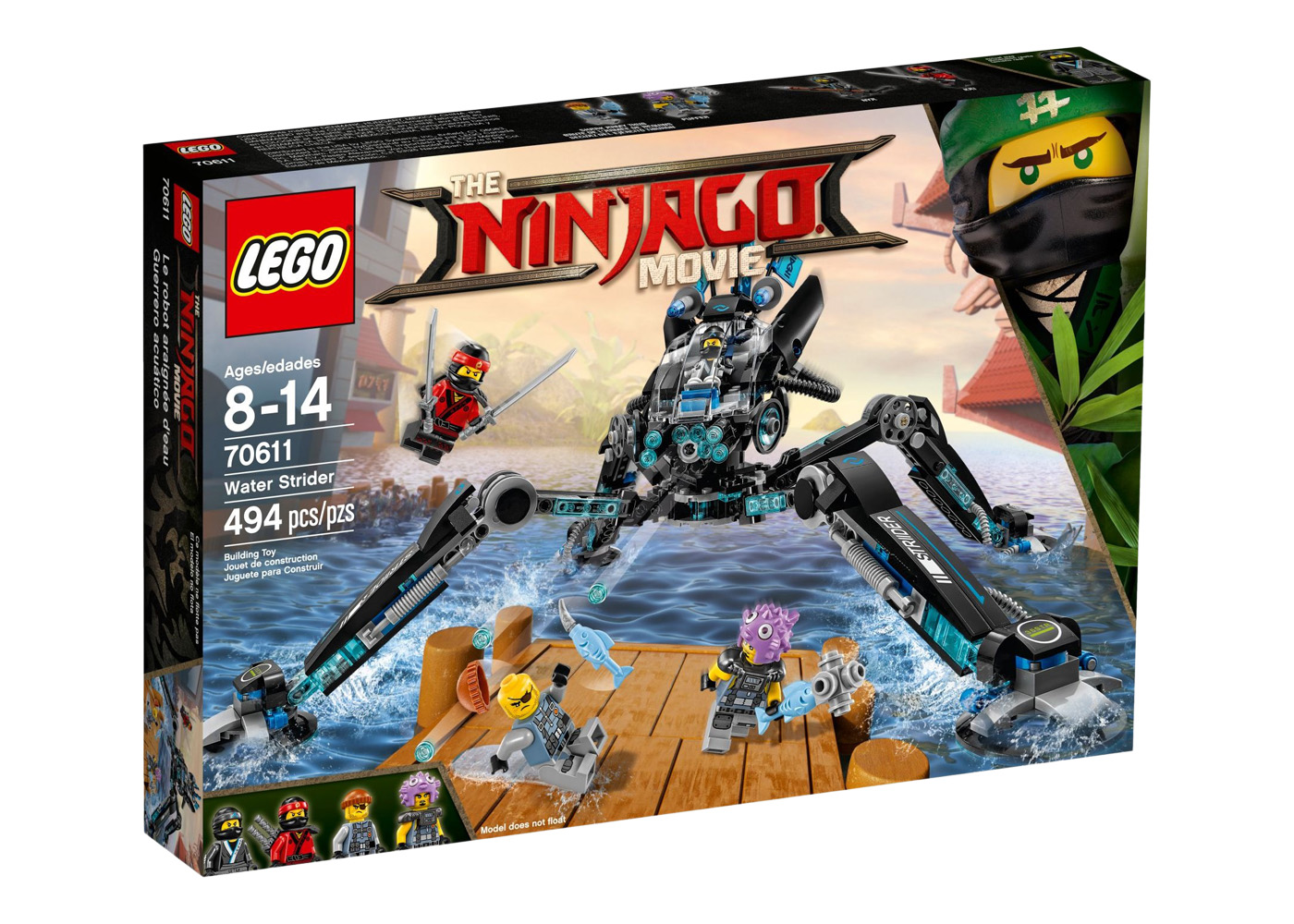 LEGO Ninjago 70611 Water Strider MODEL Sealed 