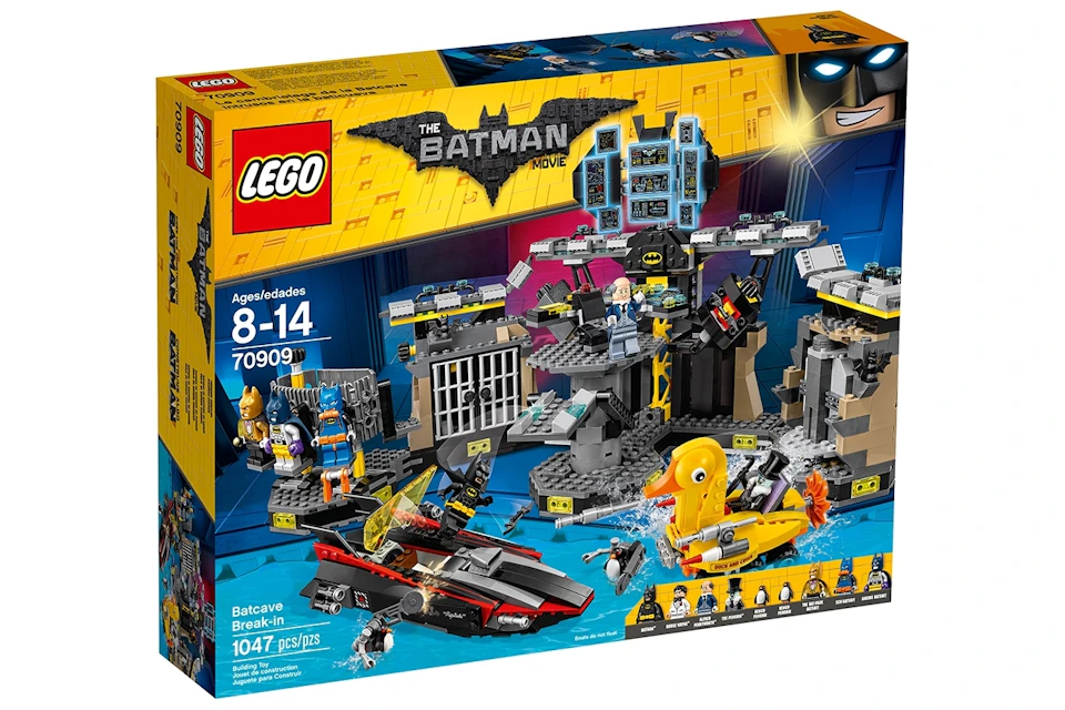 LEGO The Lego Batman Movie Batcave Break-In Set 70909