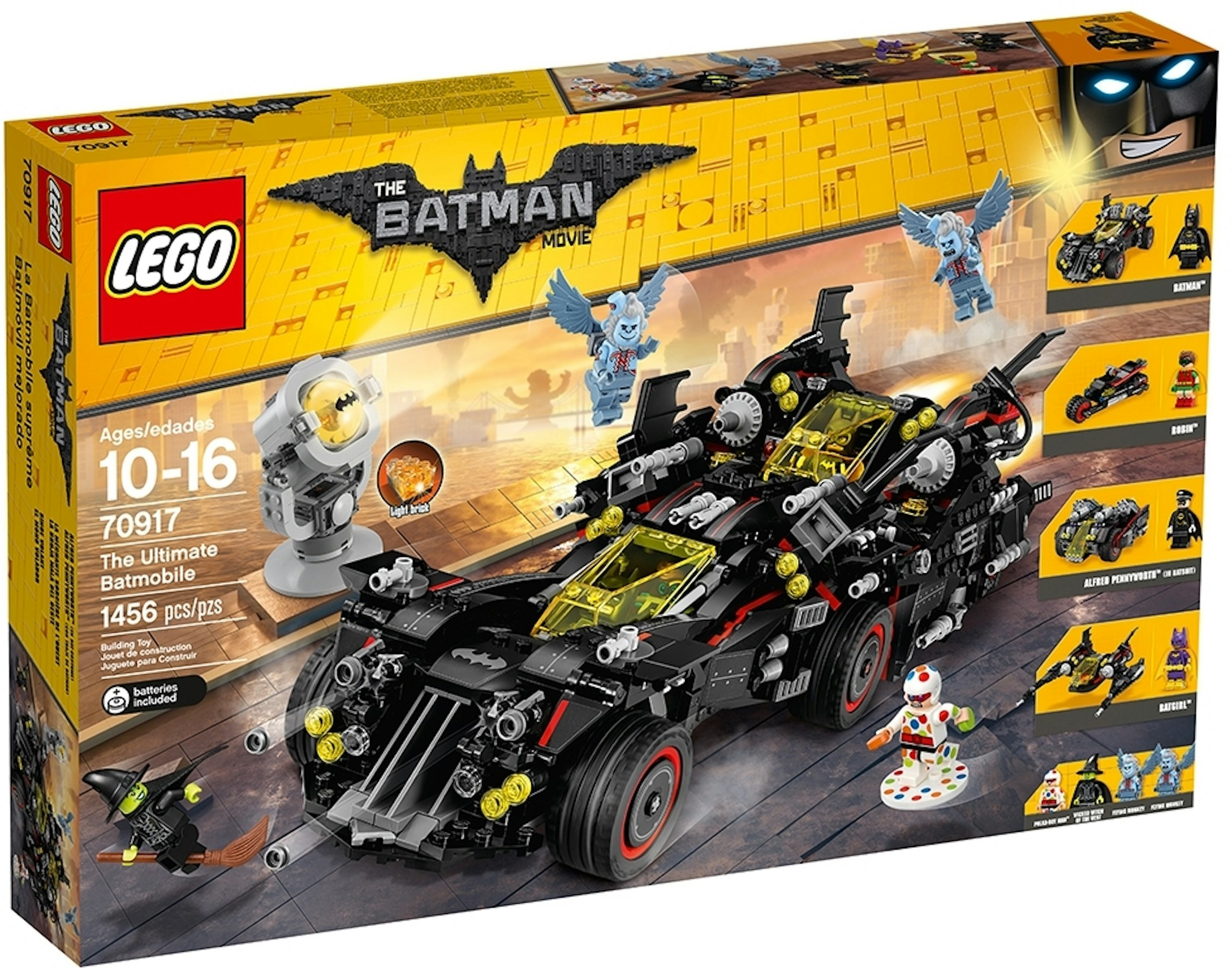 The Lego Batman Movie The Ultimate Batmobile Set - US