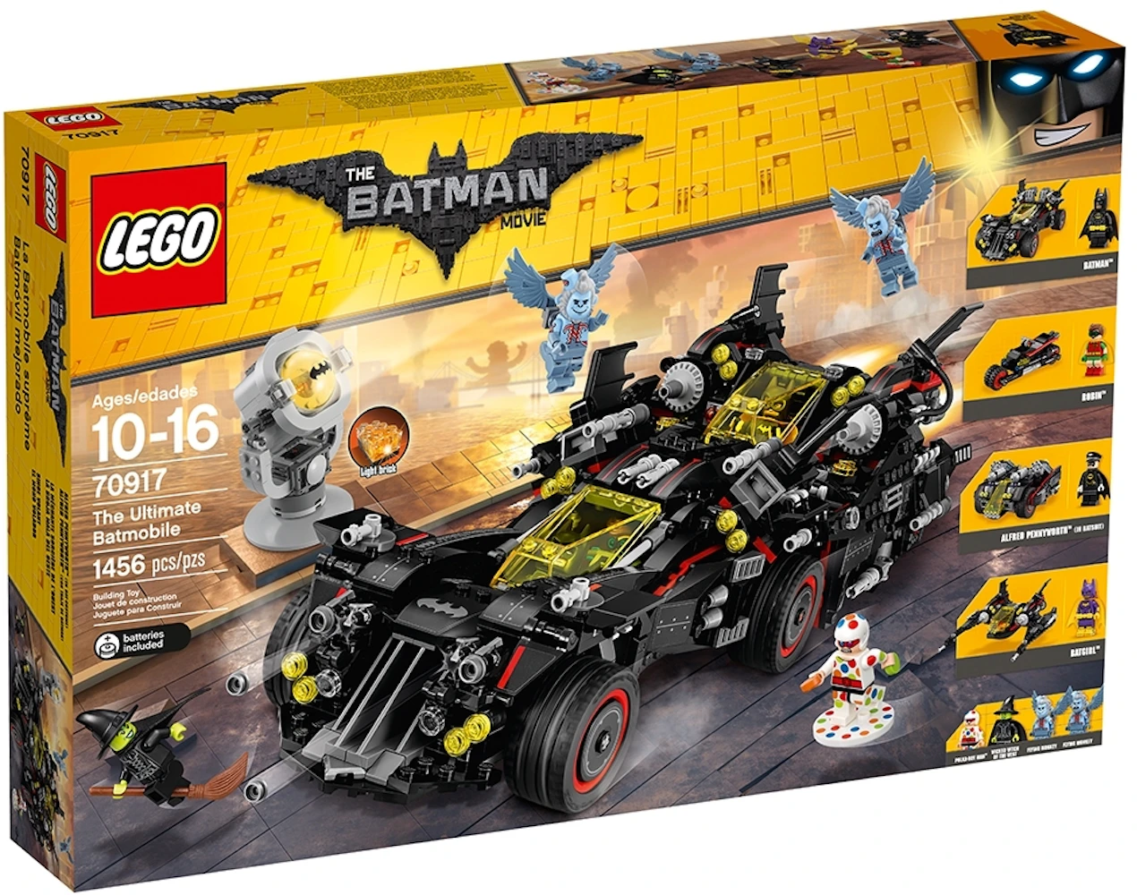Goneryl Jeg spiser morgenmad ærme LEGO The Lego Batman Movie The Ultimate Batmobile Set 70917 - US