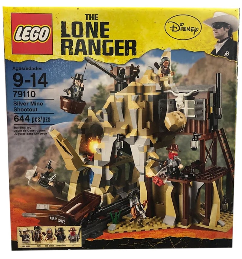 LEGO The Lone Ranger Silver Mine Shootout Set 79110 US