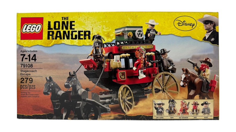 LEGO The Lone Ranger Stagecoach Escape Set 79108