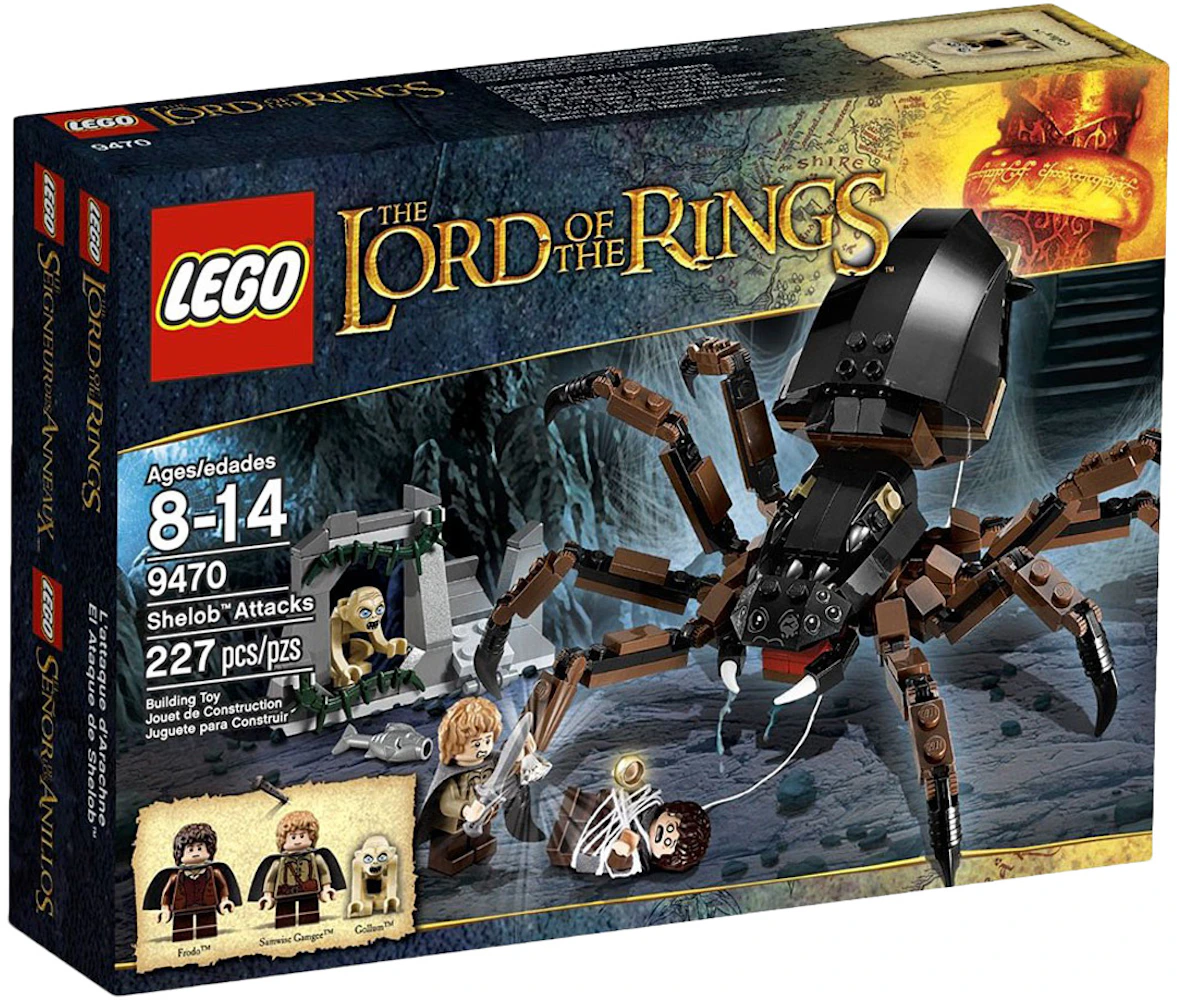 LEGO The Lord of the Rings Shelob Set 9470 US