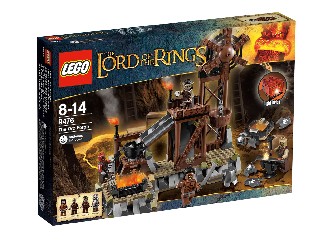 LEGO The Lord of the Rings The Orc Forge Set 9476 - JP