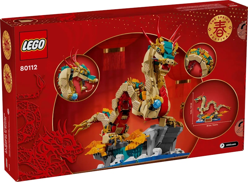 Lego chinese best sale new year dragon