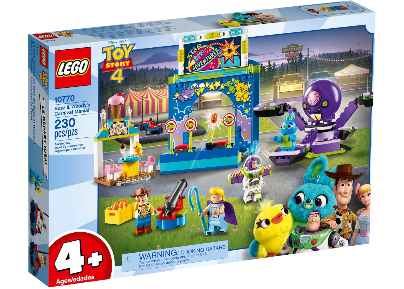 Pompeji overdrive blød LEGO Toy Story Buzz & Woody's Carnival Mania! Set 10770 - JP