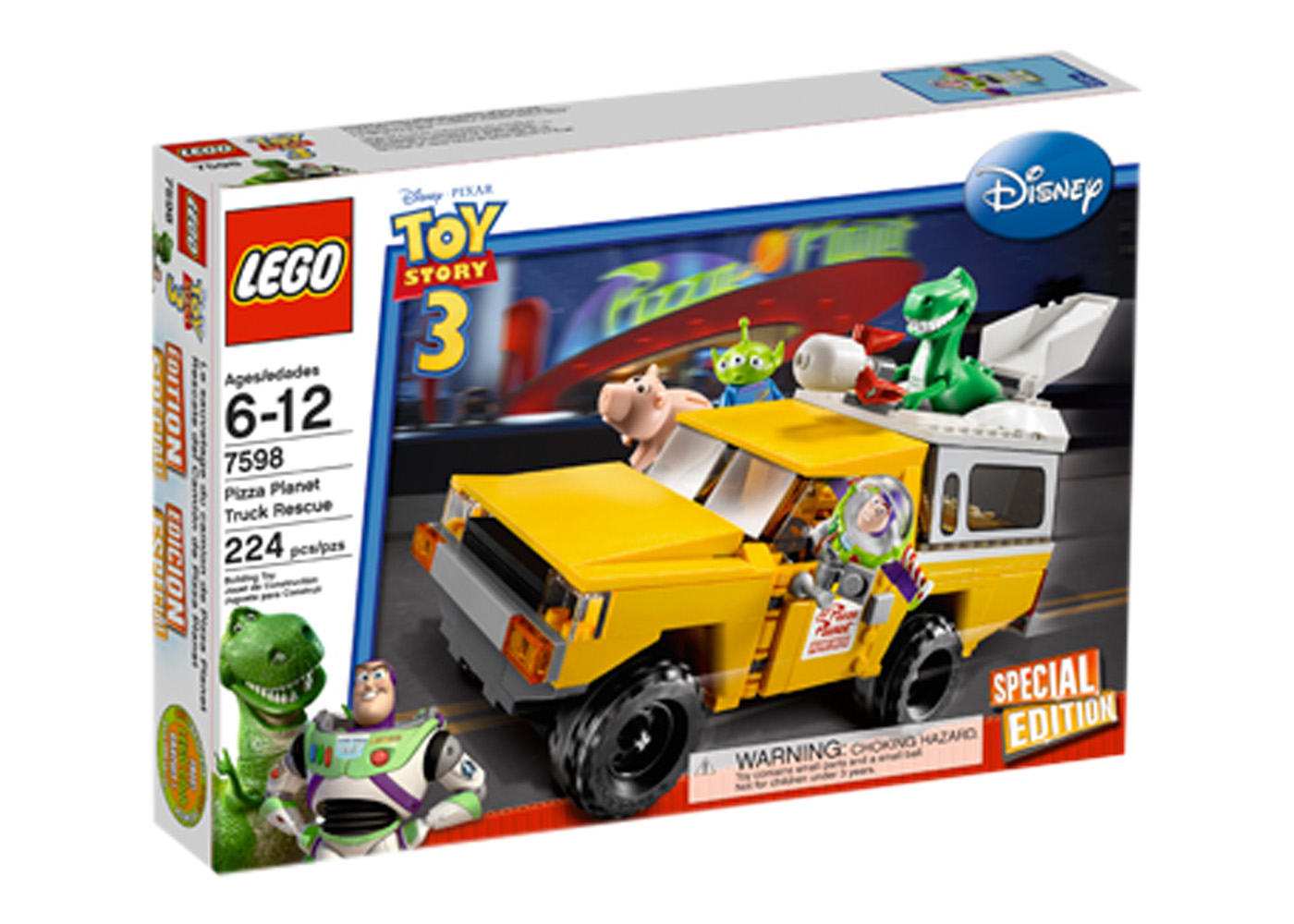 LEGO Toy Story Pizza Planet Truck Rescue Set 7598
