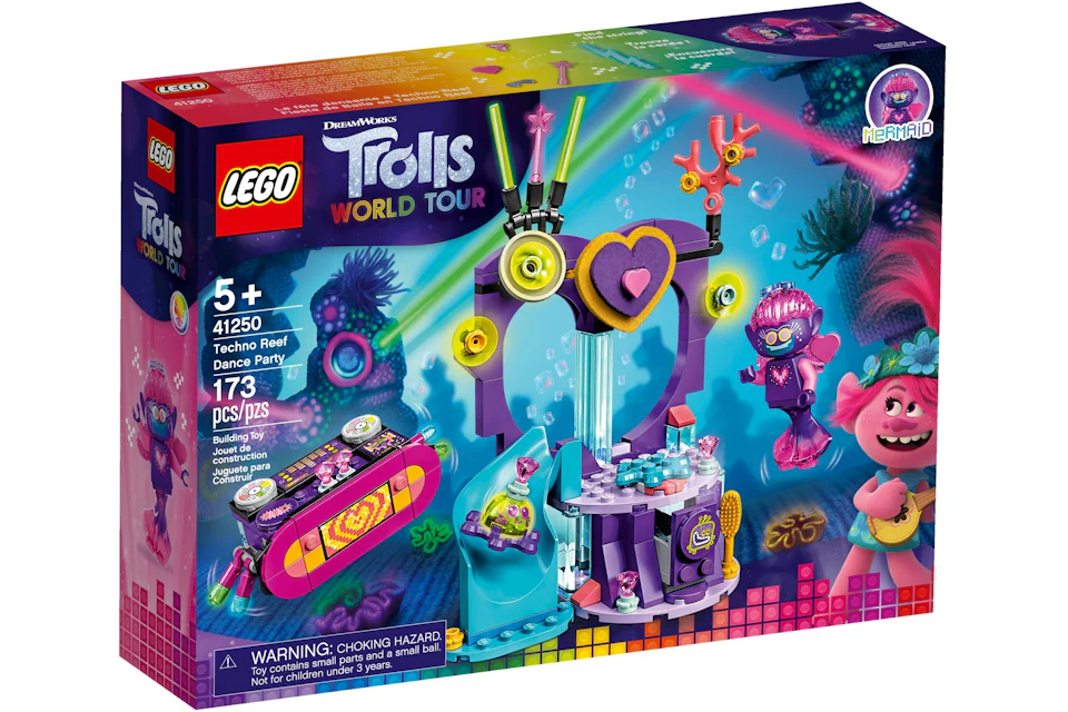 LEGO Trolls World Tour Techno Reef Dance Party Set 41250