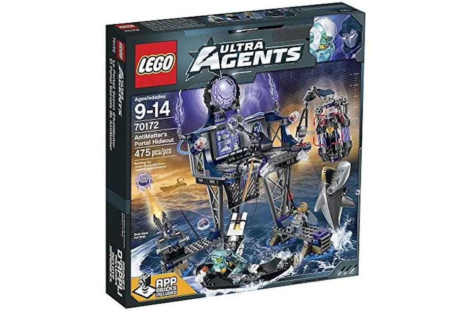 LEGO Ultra Agents AntiMatter's Portal Hideout Set 70172